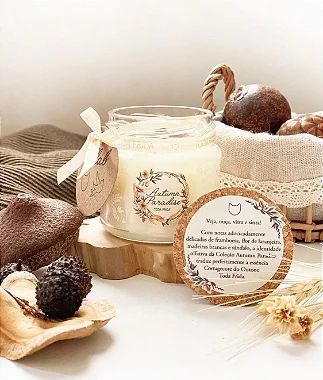 Autumn Paradise - Frutas Vermelhas, Flor de Laranjeira, Madeira e Sândalo 110g