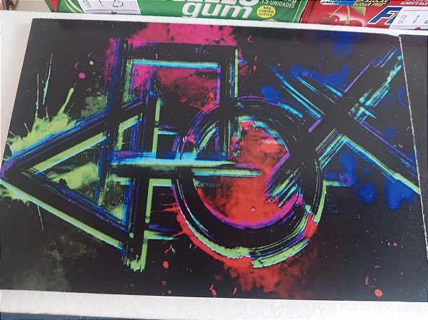 PLACA GAMER DECORATIVA AVISO