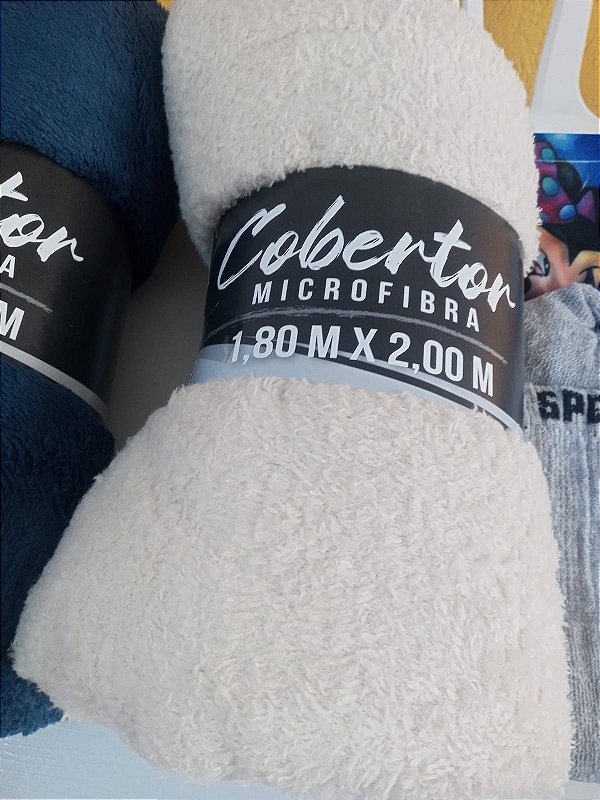 COBERTOR DE MICROFIBRA CASAL TOLEDO