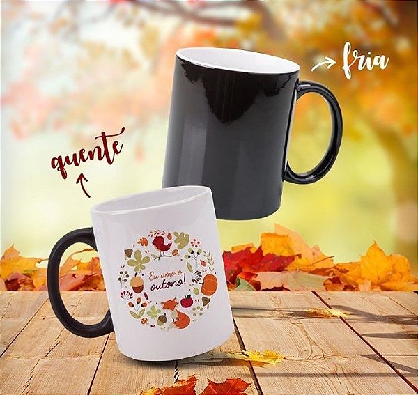 Caneca em cerâmica 325 ml - Mágica - Personalizada