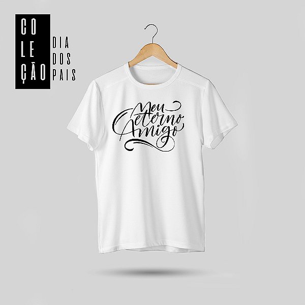 Camiseta 100% Poliéster estampa sublimação - Arte dia dos Pais