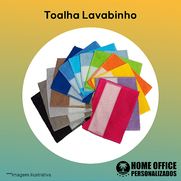 Toalha Lavabinho - Personalizada