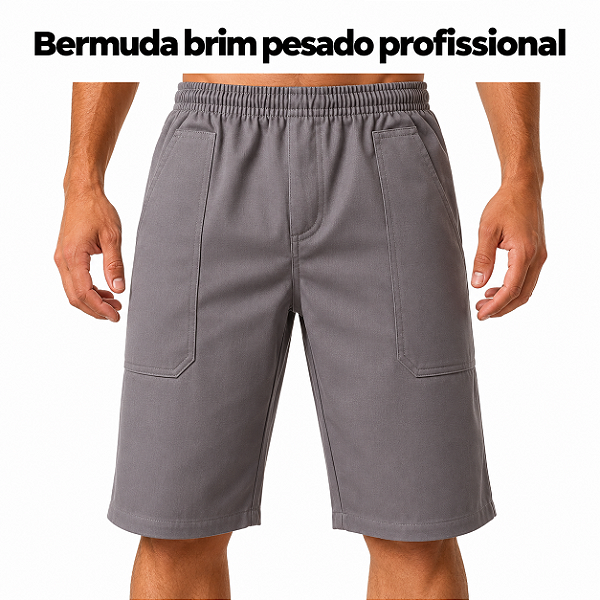 Bermuda Sarja Brim Personalizada