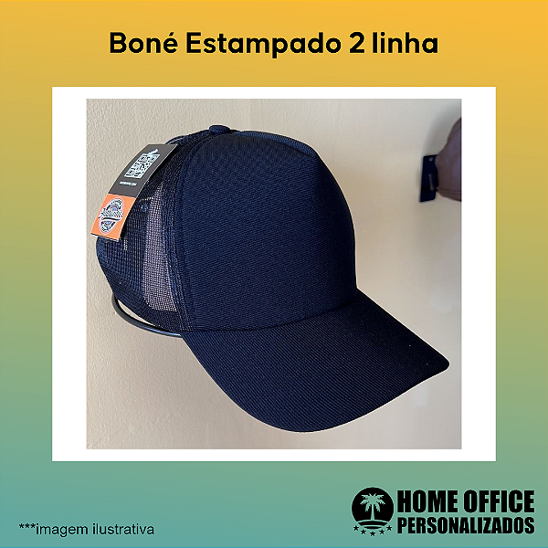 Boné Trucker Meia Tela Segunda Linha Personalizado