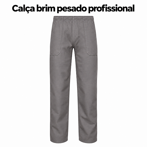 Calça Brim Pesado Profissional