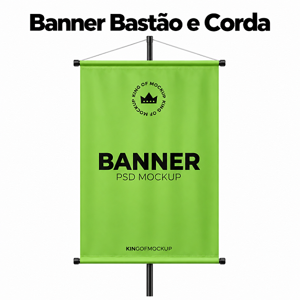 Banner Bastão e Corda