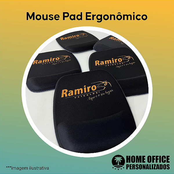Mouse Pad Ergonomico - Personalizado