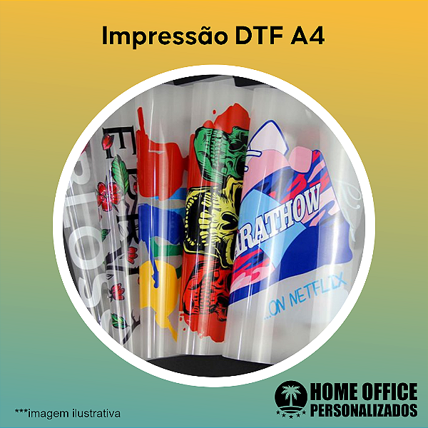 Serviço de Impressão de DTF A4