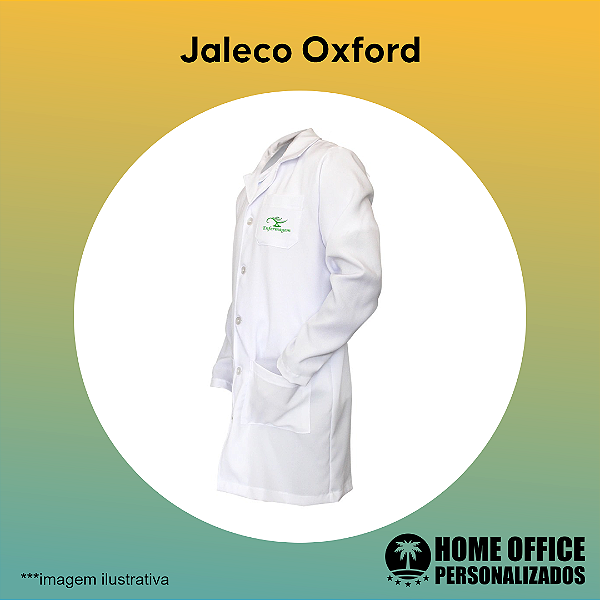 Jaleco Oxford Branco