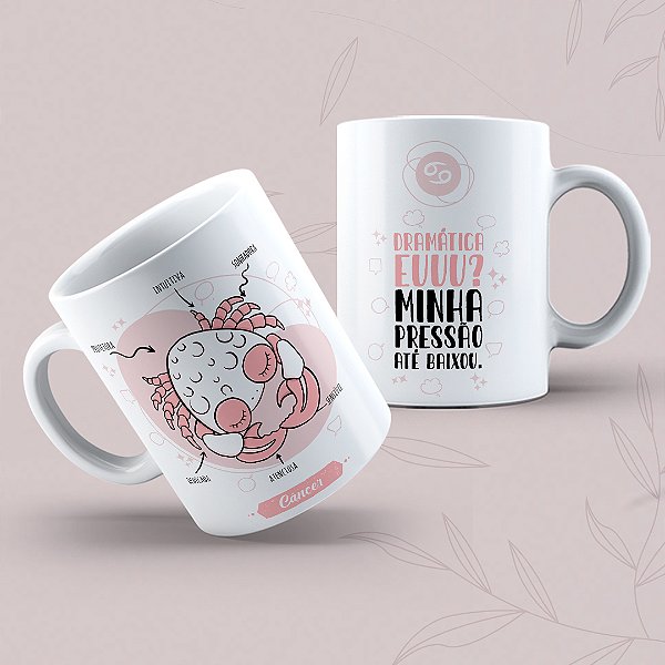 Caneca em cerâmica 325 ml - Artes Signos