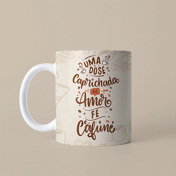 Caneca em cerâmica 325 ml - Artes Café