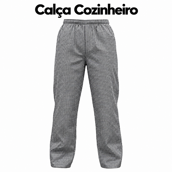 Calça cozinheiro