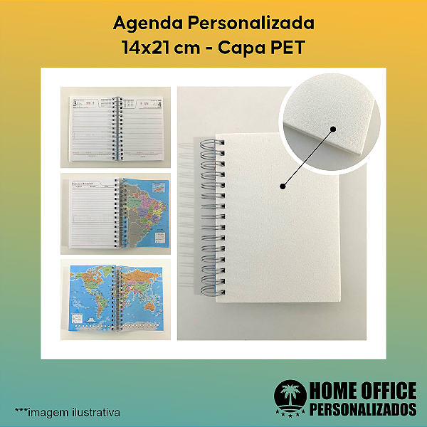 Agenda 2025 Personalizada Capa PET