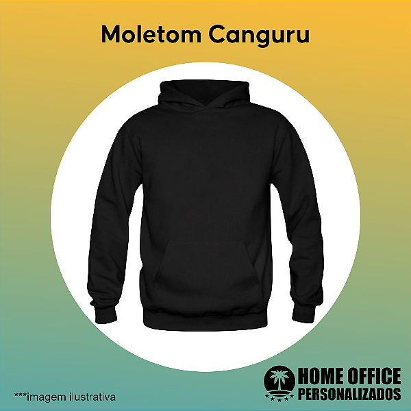 Moletom Canguru Estampa