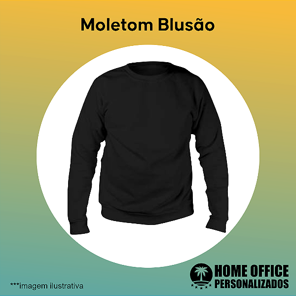 Moletom Blusão Estampa
