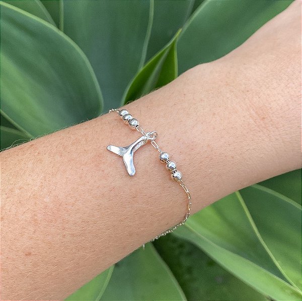 Pulseira de Prata Cauda de Sereia