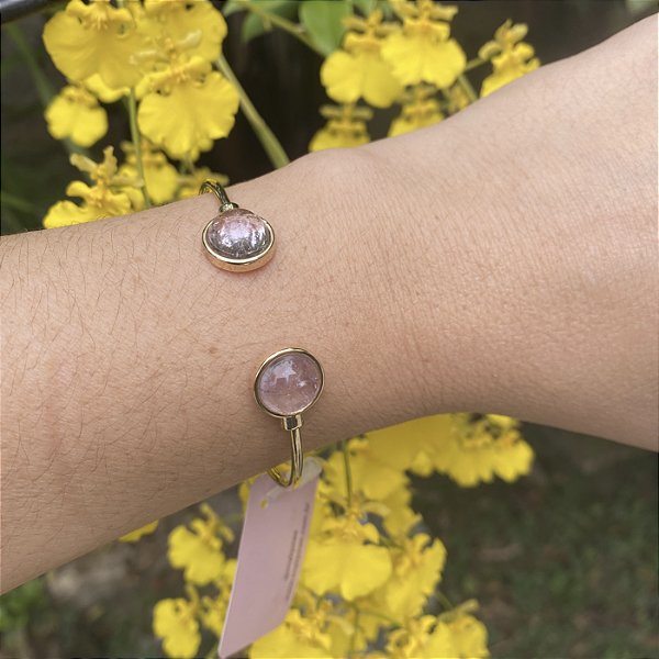 Bracelete Ametista Duas Pedras