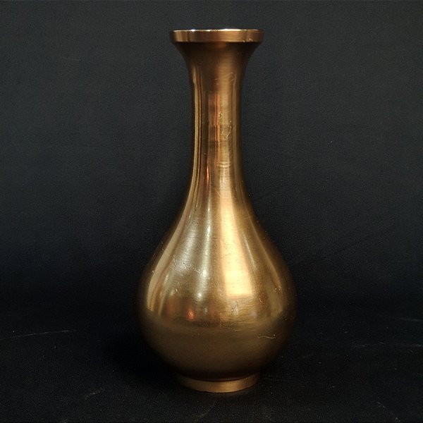Vaso solitário Para Flores Em Bronze