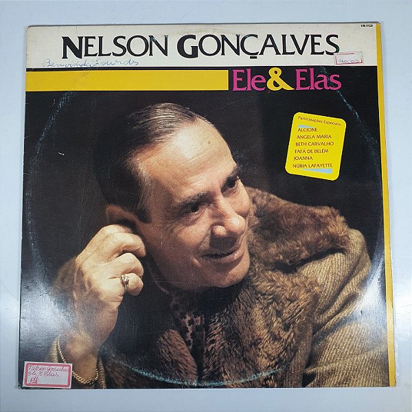 Disco de Vinil - Nelson Gonçalves - Eles & Elas - 1984