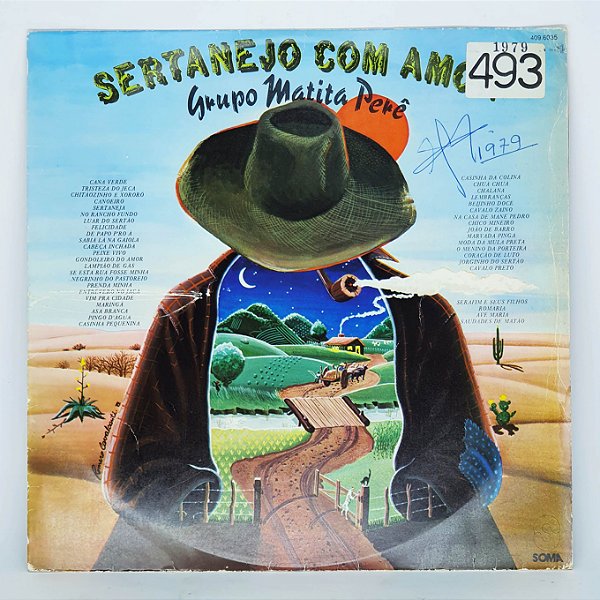 Disco de Vinil - Sertanejo Com Amor - 1979