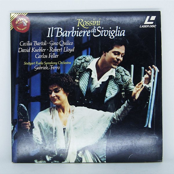 Laser Disc - Il Barbiere di Siviglia / Rossini