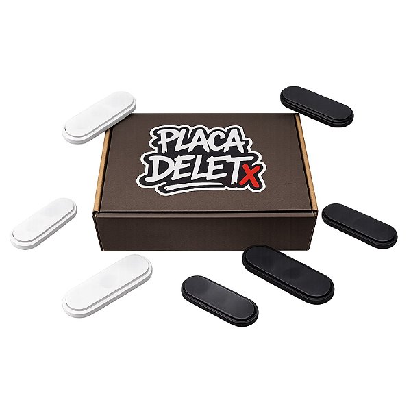 Placa DeletX - Suporte Magnético de Placa