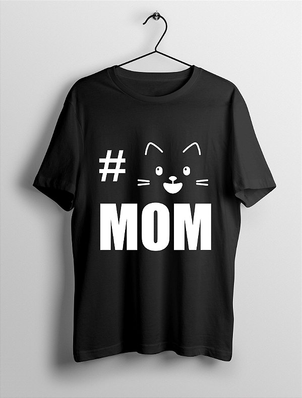 Camiseta T-Shirt Personalizada #CatMom