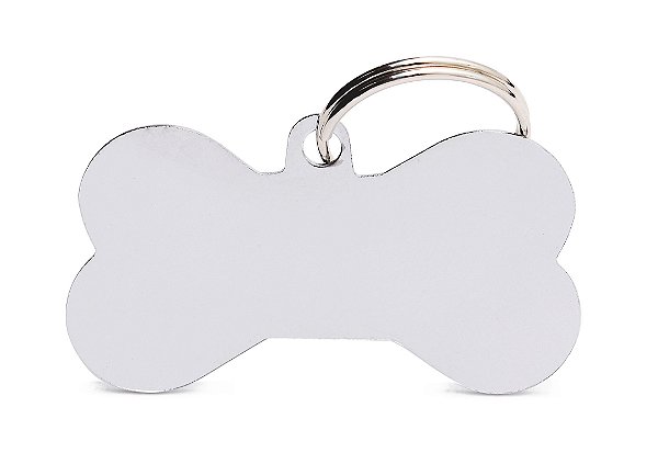 Pingente de Metal Resinado Ossinho Horizontal