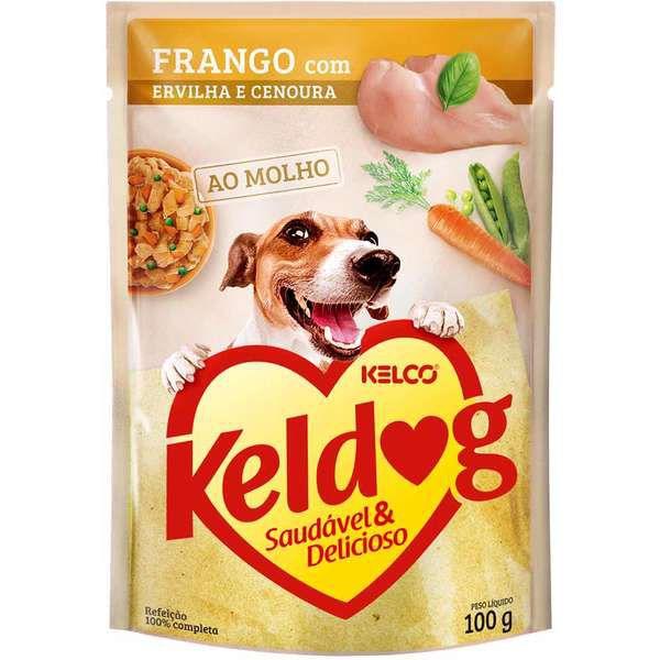 Ração Úmida Keldog Sachê 100 gr