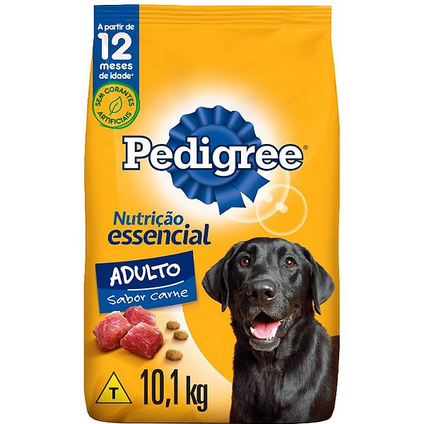 Ração Seca Pedigree Nutrição Essencial para Cães Adultos