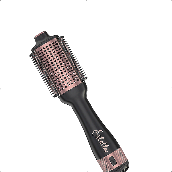 Escova Secadora + Pente Alisador Estella Modela e Alisa - Segredo Dela