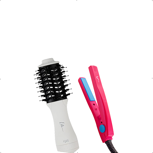 Mini Escova Secadora Lili + Mini Chapinha Paulinha