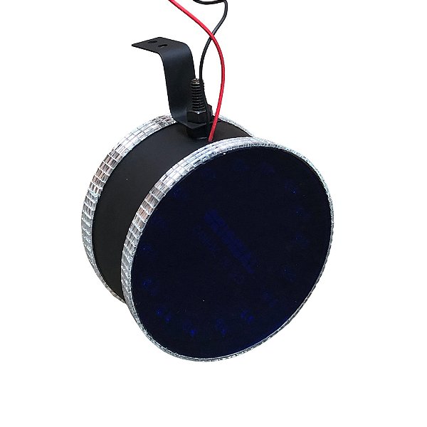 Canhão Preto de Led Azul - Corujinha Grande
