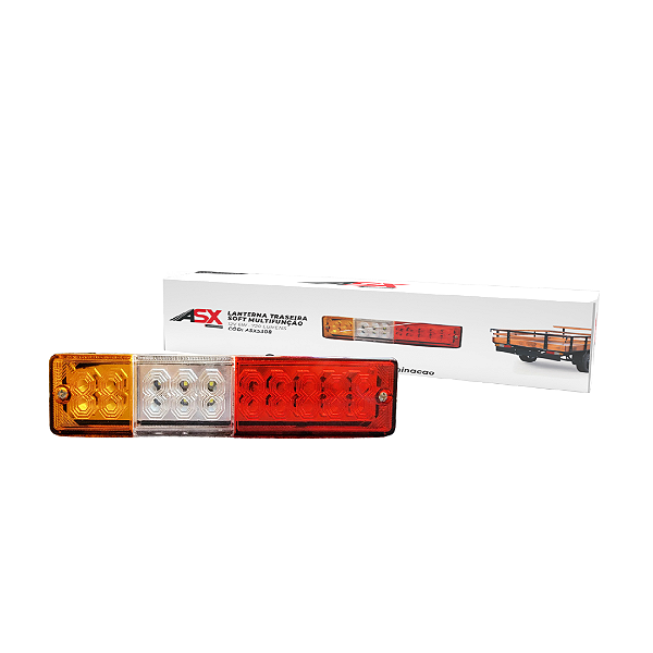 Lanterna Traseira Soft LED Carretinha 12v