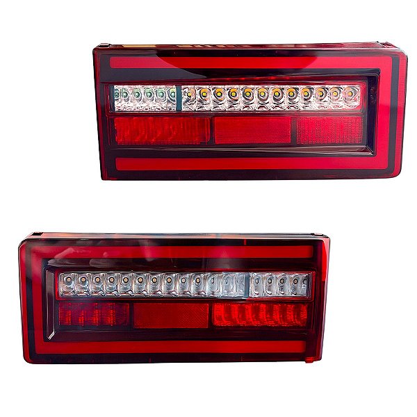 Par Lanterna Traseira LED Volkswagen Bivolt