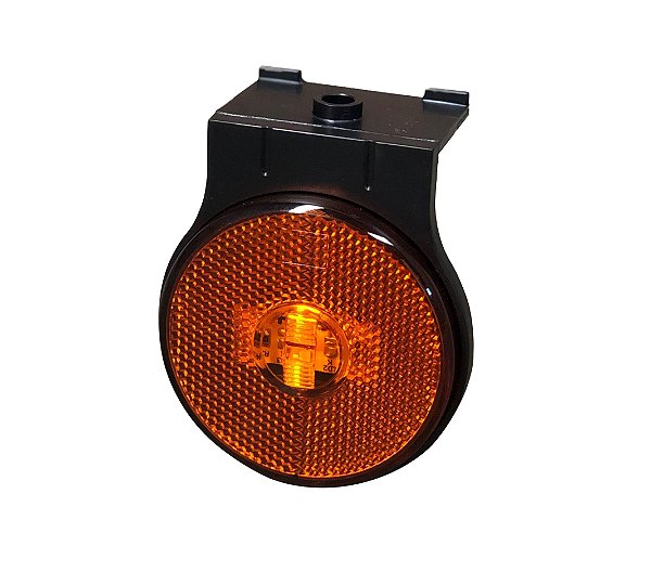 Lanterna Lateral com Suporte - LED Bivolt 65mm