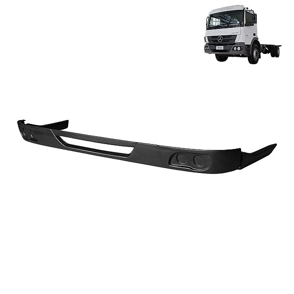 Spoiler Dianteiro Mercedes-Benz Atego para-choque Metálico 1998