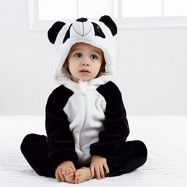 roupa panda infantil