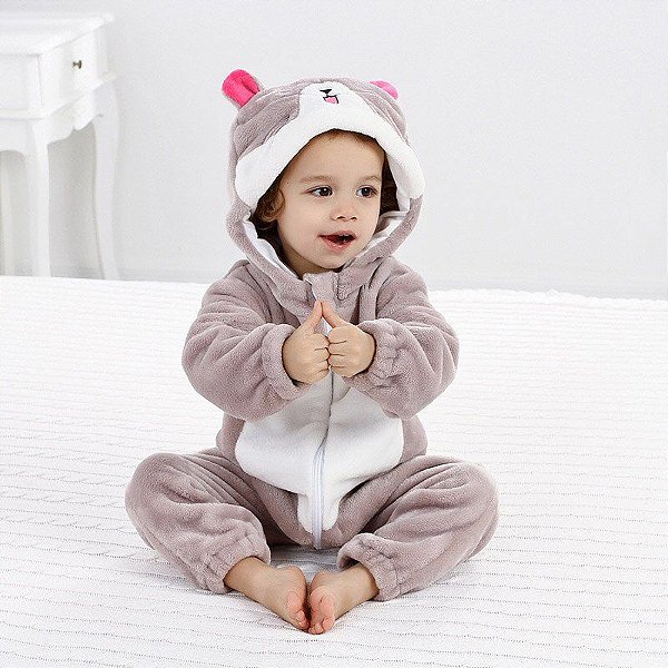 Macacão de Bichinho Urso - Roupa Infantil|Lemelon Moda Infantil e Bebê