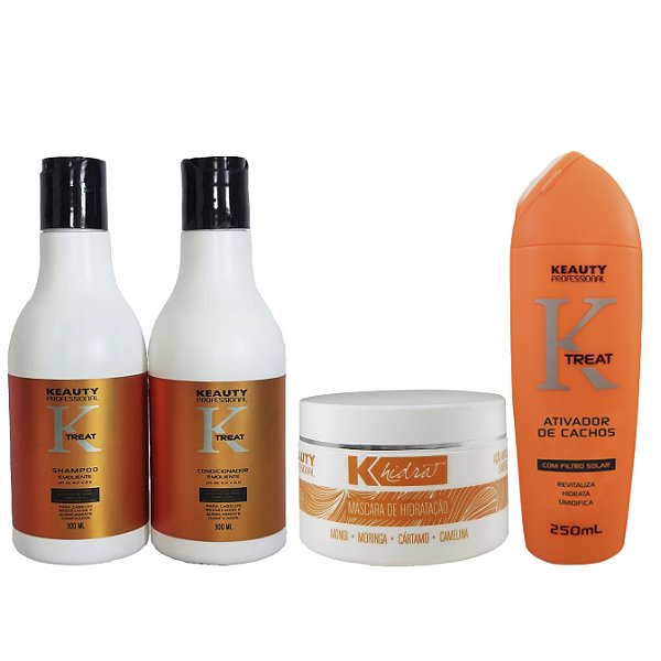 Kit Hidratação - Redução volume Antifrizz e Ativador de Cachos