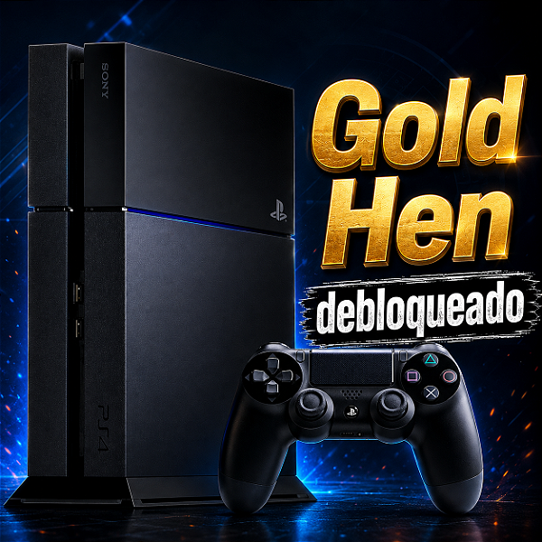 PlayStation 4 FAT 500GB Desbloqueado - Semi Novo