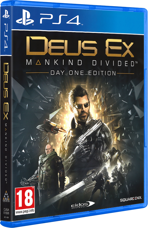 Deus Ex: Mankind Divided PS4 - Semi Novo