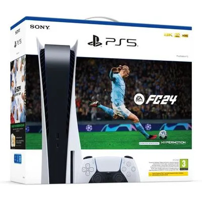 Bundle PS5 Mídia Física 825GB + EA SPORTS FC™ 24 - Semi Novo