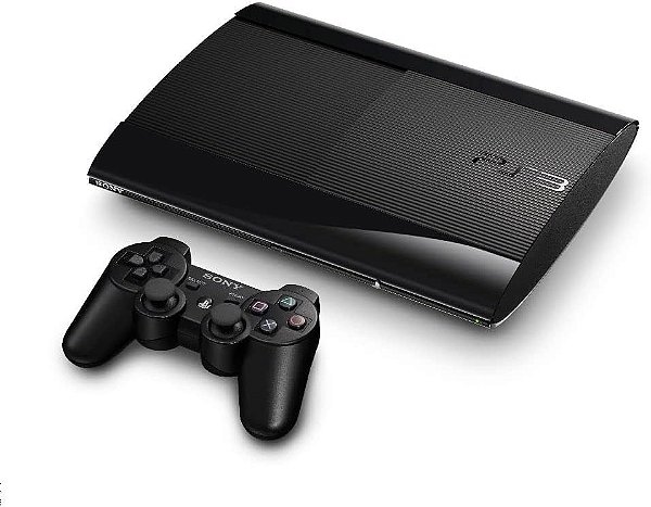 PlayStation 3 Super Slim 250GB + 40 Jogos - Semi Novo