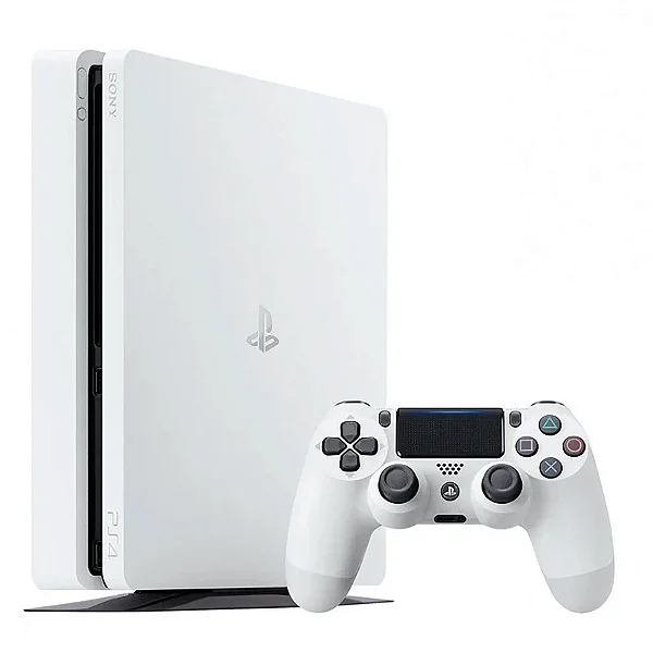 PS4 Slim 500GB Branco - Semi Novo