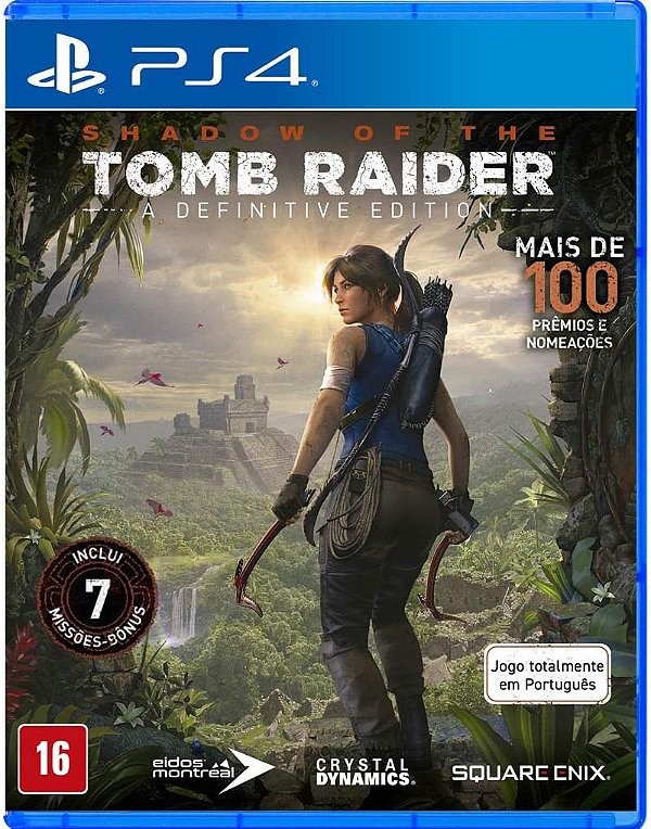 Shadow of Tomb Raider Definitive Edition PS4 - Semi Novo
