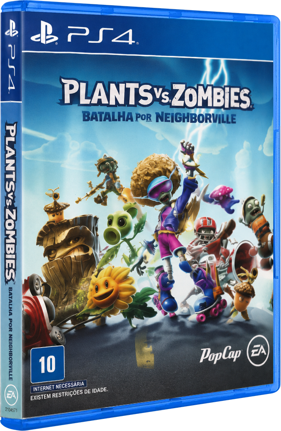 Plants vs Zombies Batalha por Neighborville - PS4 Semi Novo