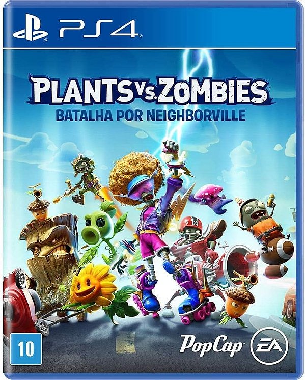 Plants vs Zombies Batalha por Neighborville - PS4 Semi Novo
