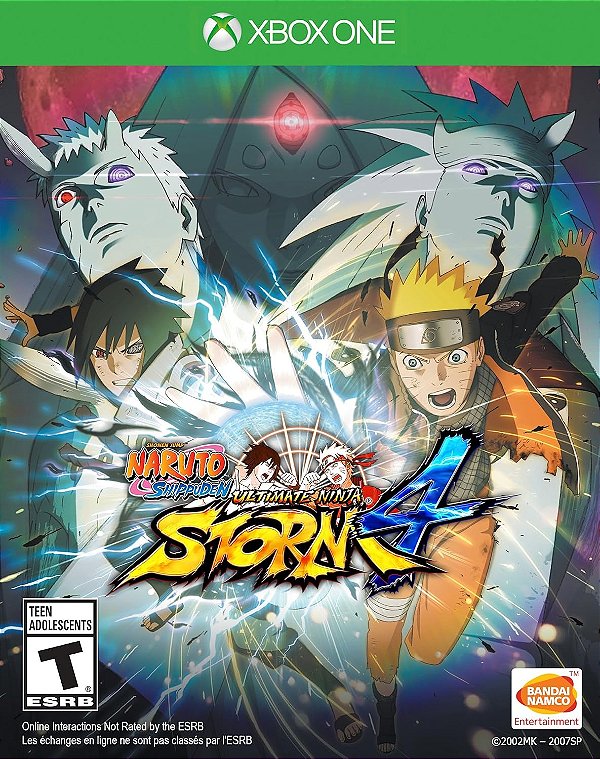 Naruto Shippuden Ultimate Ninja Storm 4 - Xbox One Semi Novo