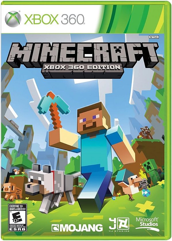 Minecraft - Xbox 360 Semi Novo